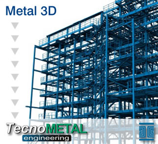 Exportación a TecnoMETAL® 4D de Nuevo Metal 3D y de las Estructuras 3D integradas de CYPECAD